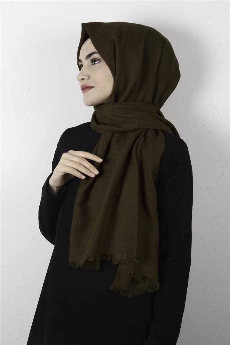 Fresh Coton Şal 1499-1 Karamel