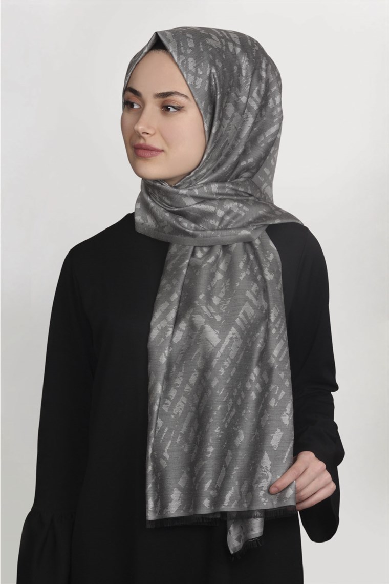 Frezya Şal 1641-21 Gümüş