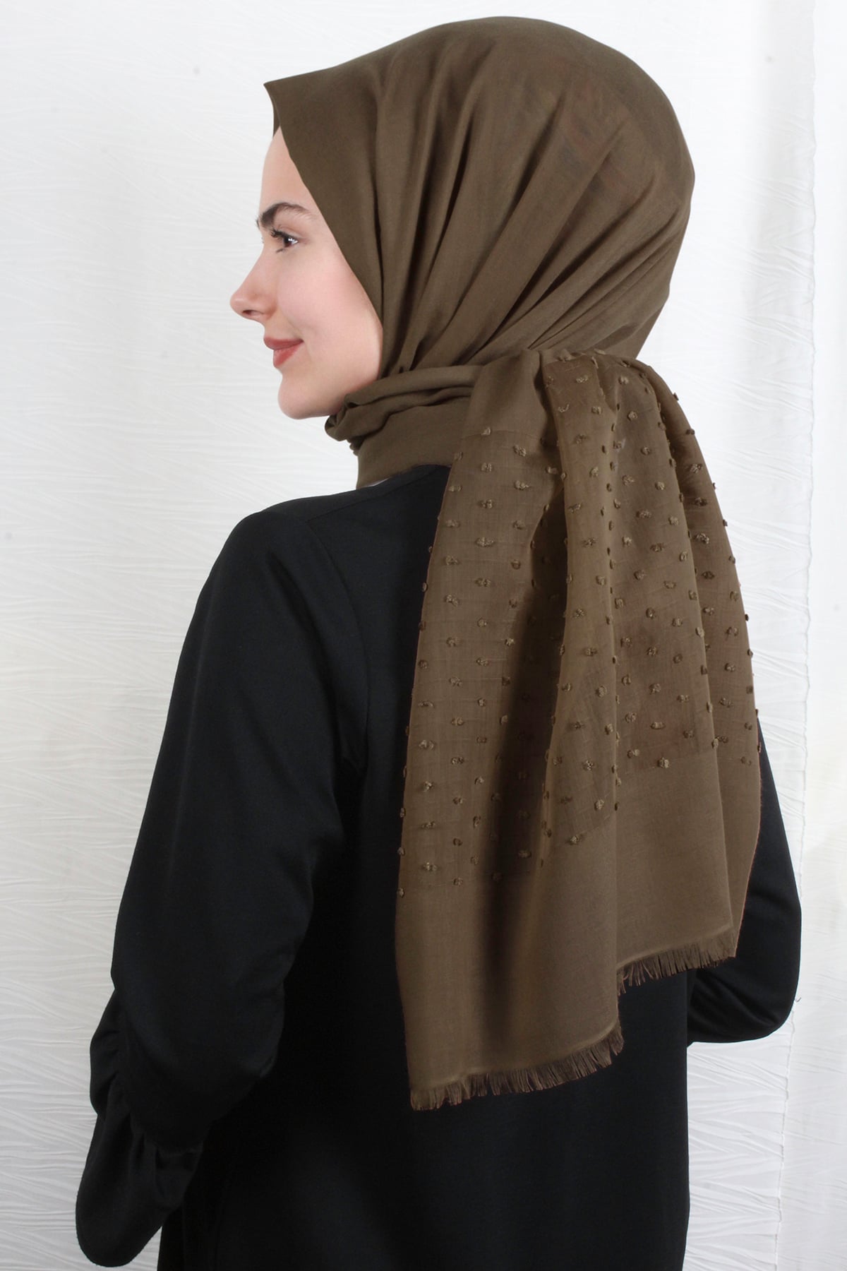 Gardenya Şal 2807-2 Sütlü Kahve