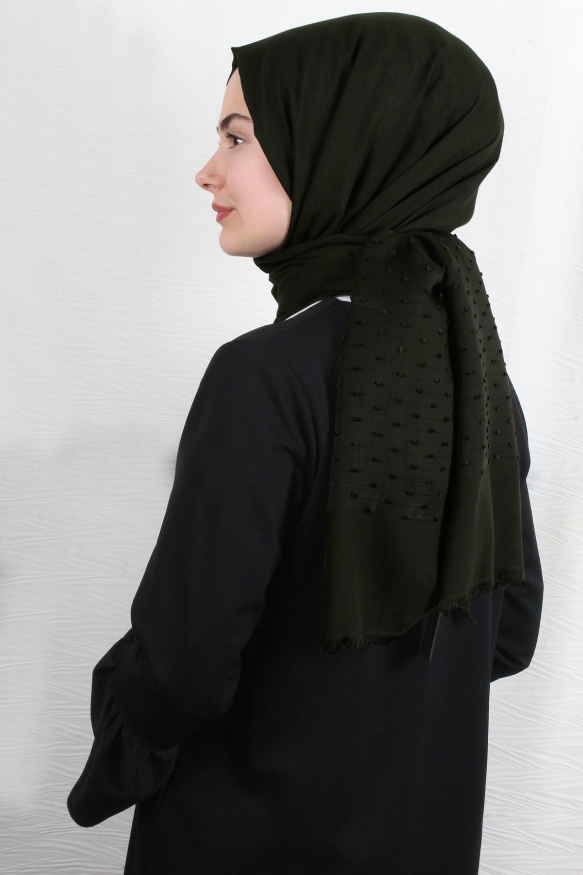 Gardenya Şal 2807-3 Haki