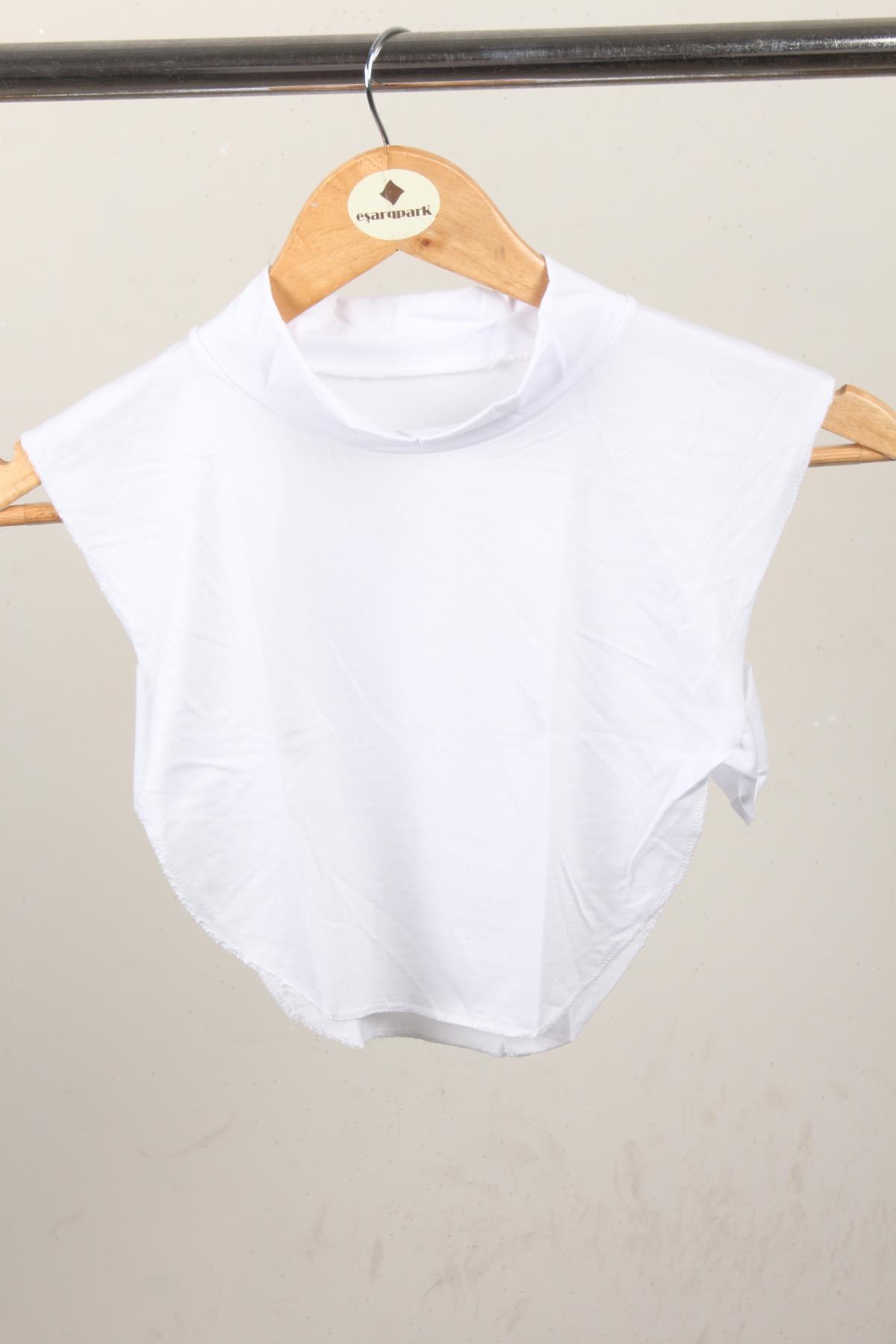 Geçmeli Boyunluk 2575-2 Beyaz