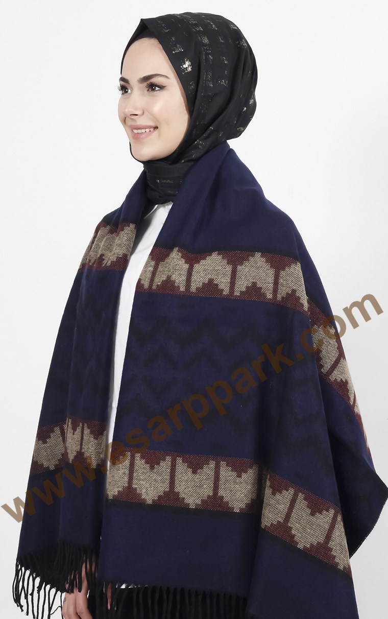 Geniş Omuz Şalı 511-0023