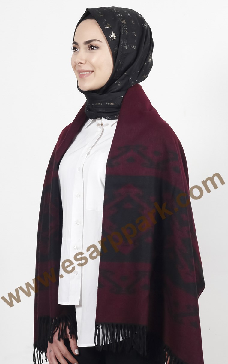 Geniş Omuz Şalı 511-0024