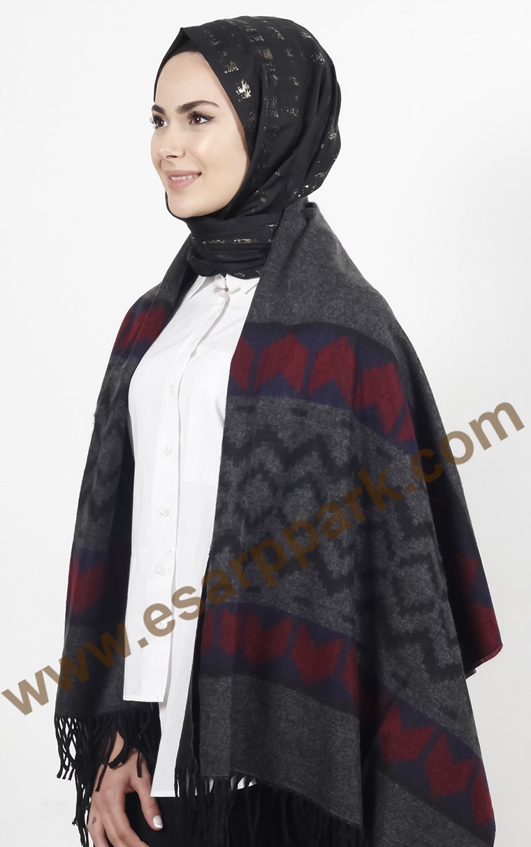 Geniş Omuz Şalı 511-0025