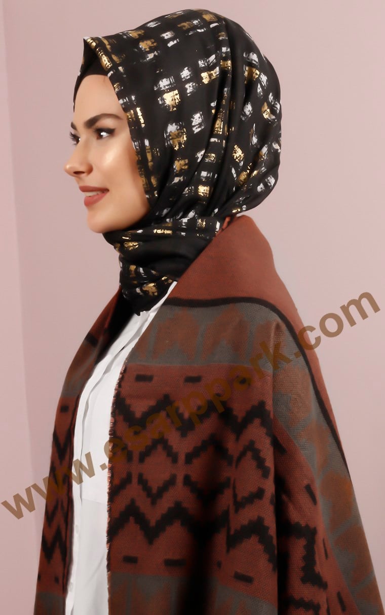 Geniş Omuz Şalı 511-0077