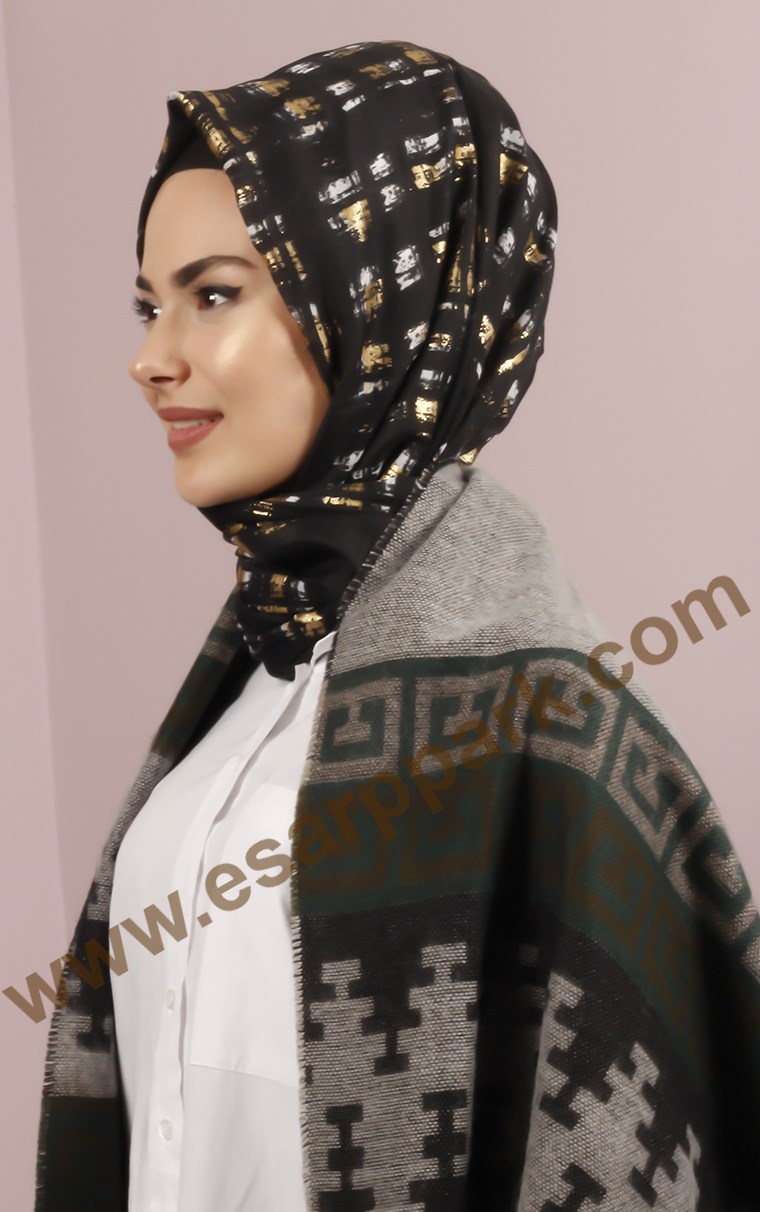 Geniş Omuz Şalı 511-0080