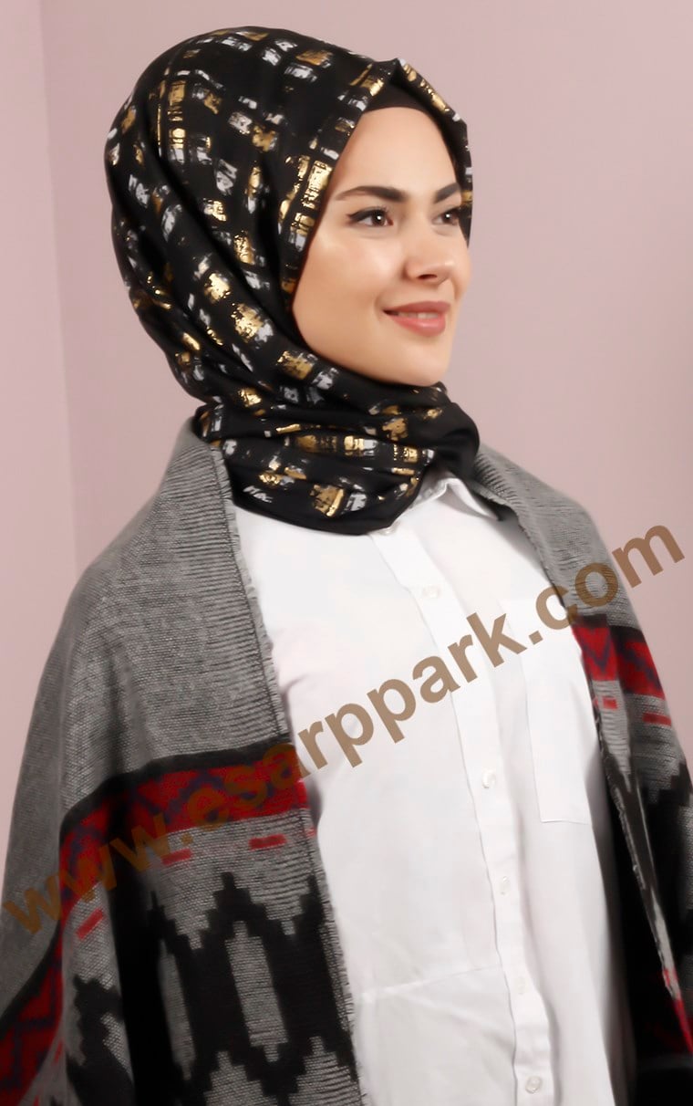 Geniş Omuz Şalı 511-0082