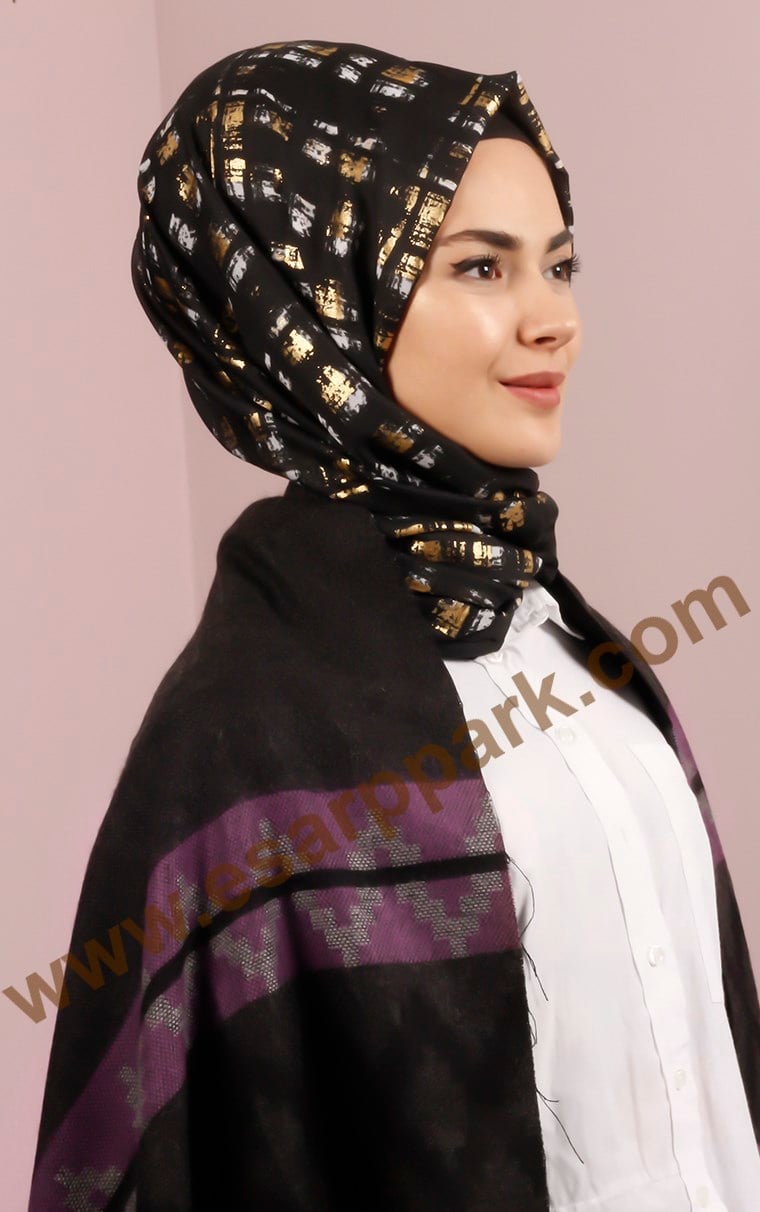 Geniş Omuz Şalı 511-0083