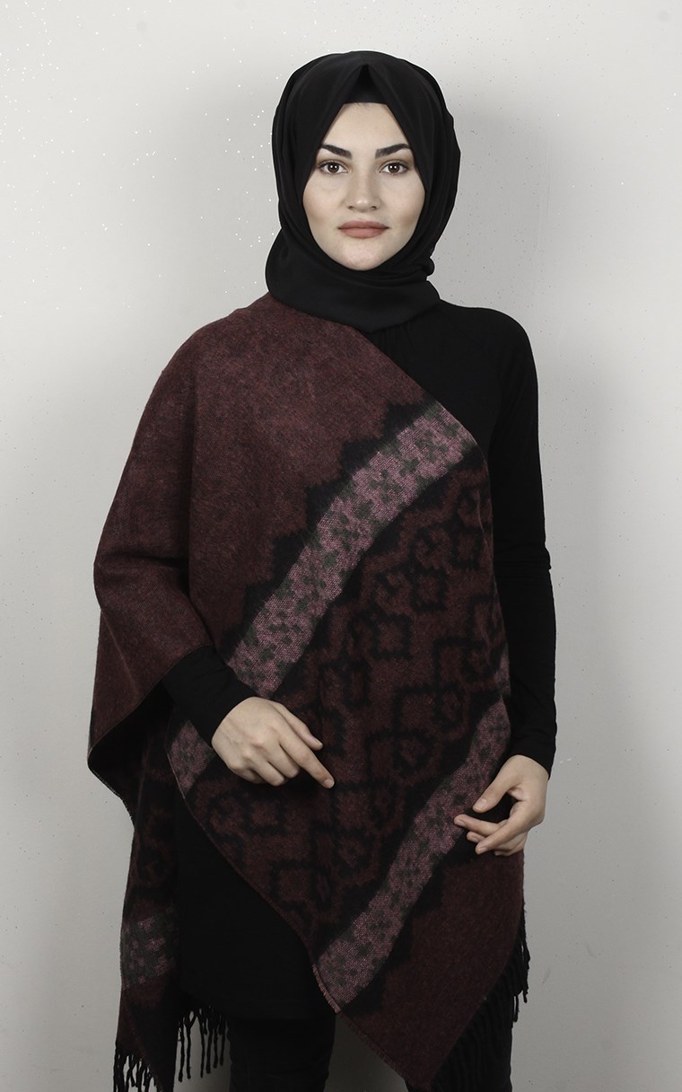 Geniş Omuz Şalı 5220-3