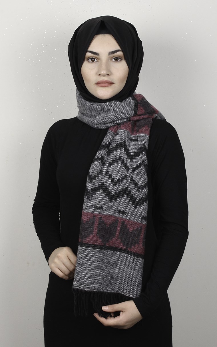 Geniş Omuz Şalı 5220-8