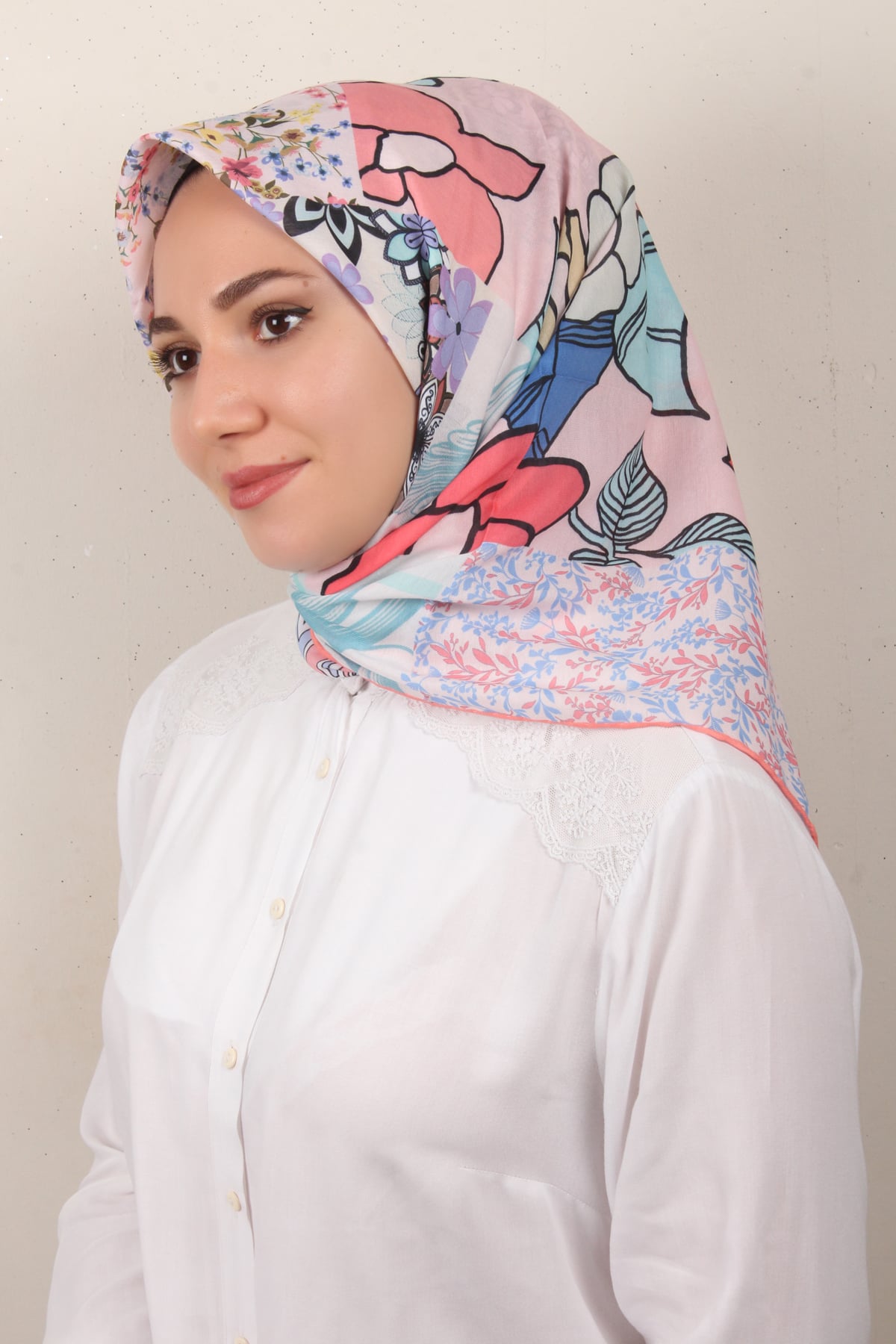 Gloria Eşarp 3083-3 Pembe