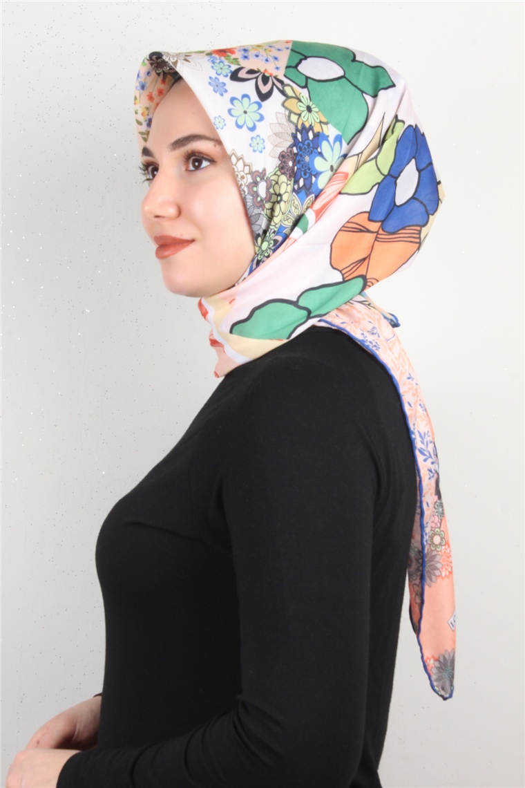 Gloria Eşarp 3083-4 Mavi