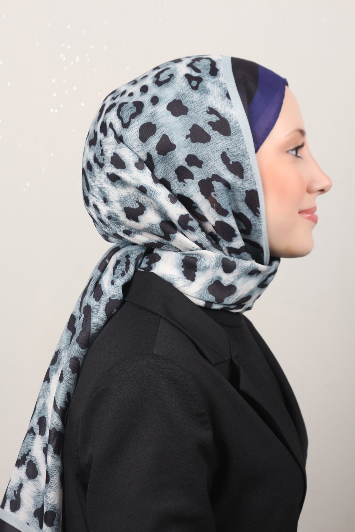 Gloria Soft Şal 4646-7 Morcivert 