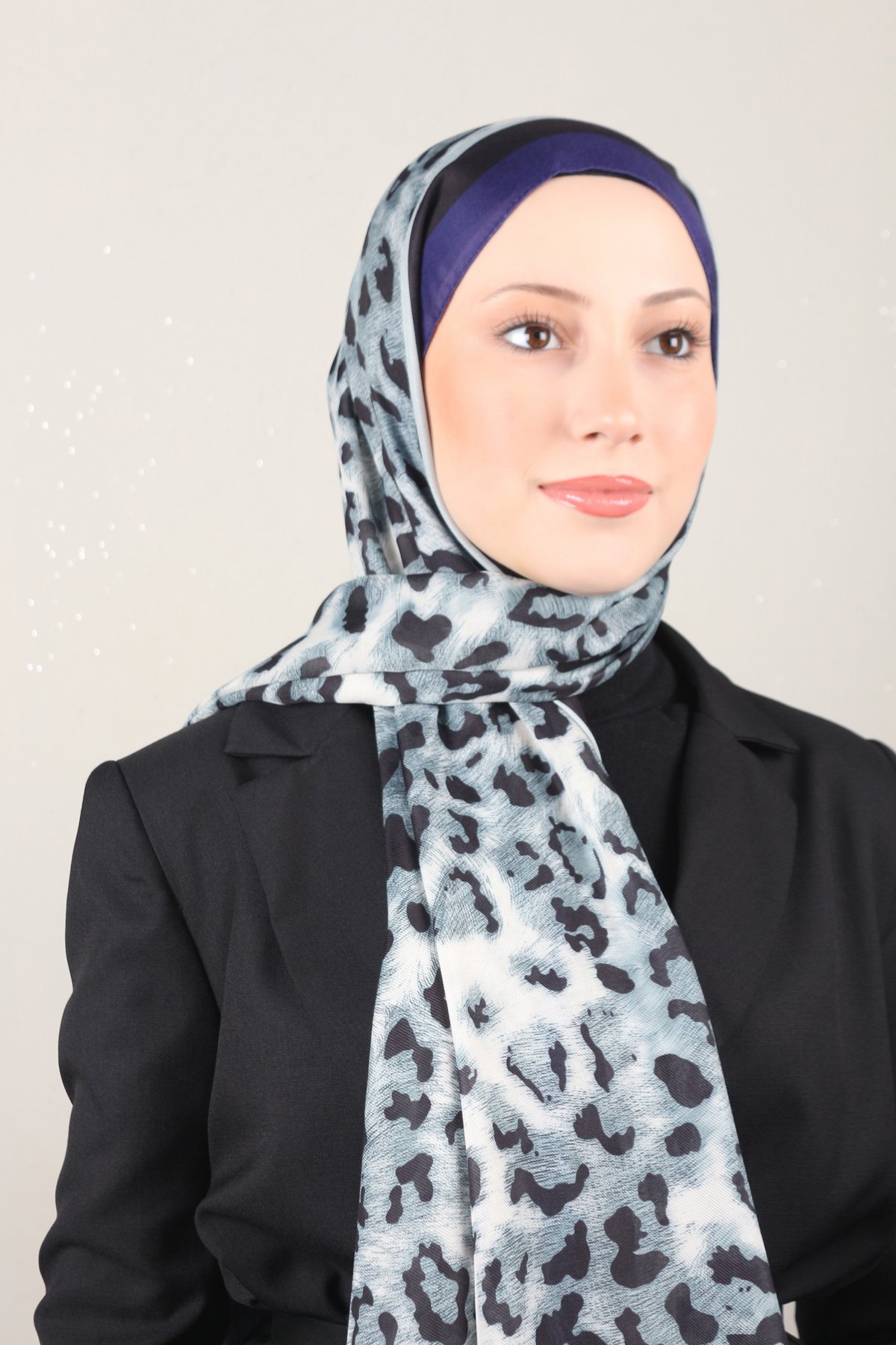 Gloria Soft Şal 4646-7 Morcivert 