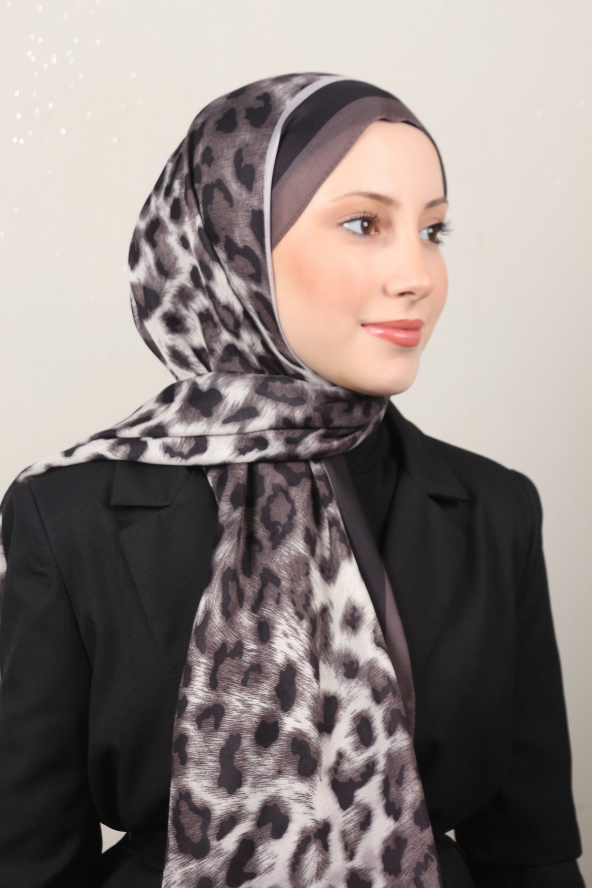 Gloria Soft Şal 4646-8 Kahve 