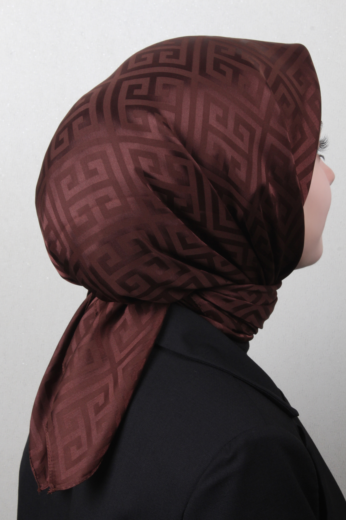 Golden Jakar Eşarp 4118-1 Acı Kahve