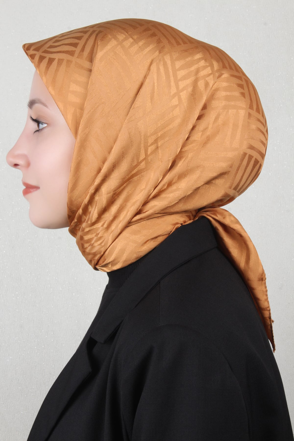 Golden Jakar Eşarp 4119-18 Bal Kabağı