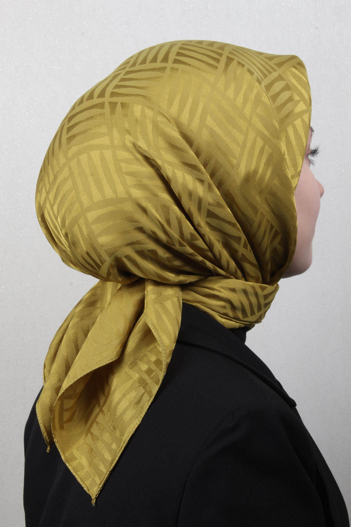 Golden Jakar Eşarp 4119-6 Yağ Yeşili