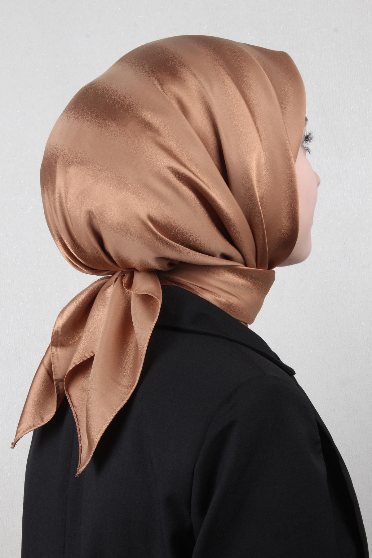 Golden Jakar Eşarp 4135-14 Sütlü Kahve