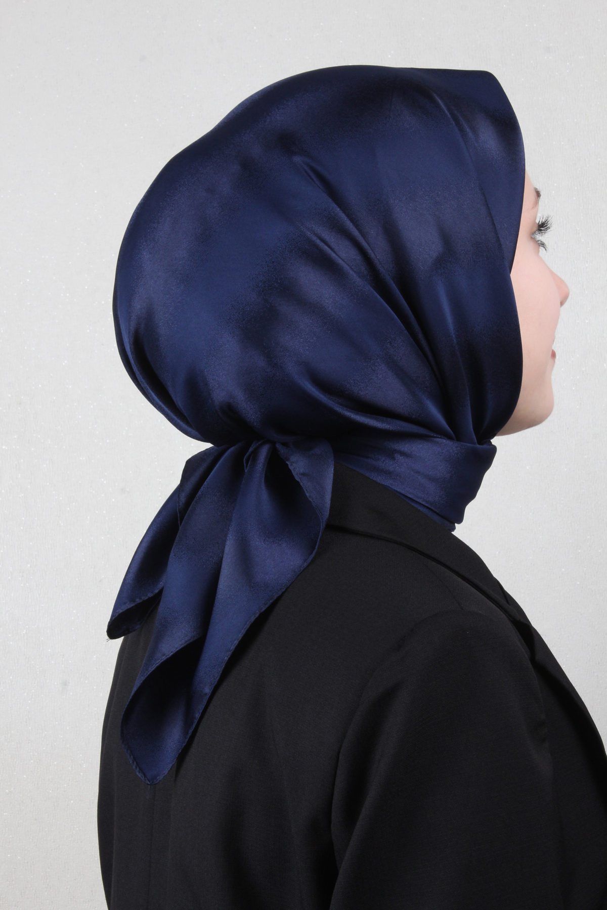 Golden Jakar Eşarp 4135-17 Lacivert