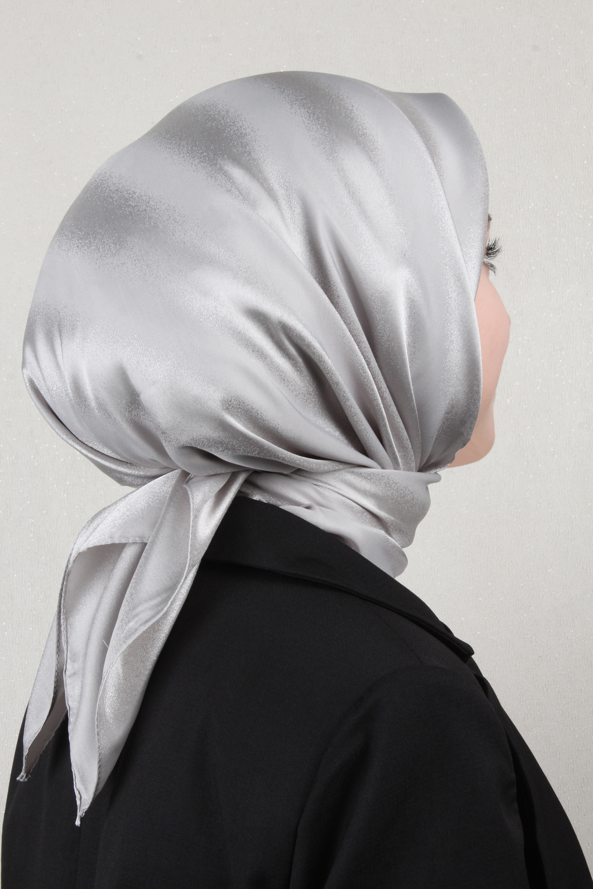 Golden Jakar Eşarp 4135-5 Gümüş