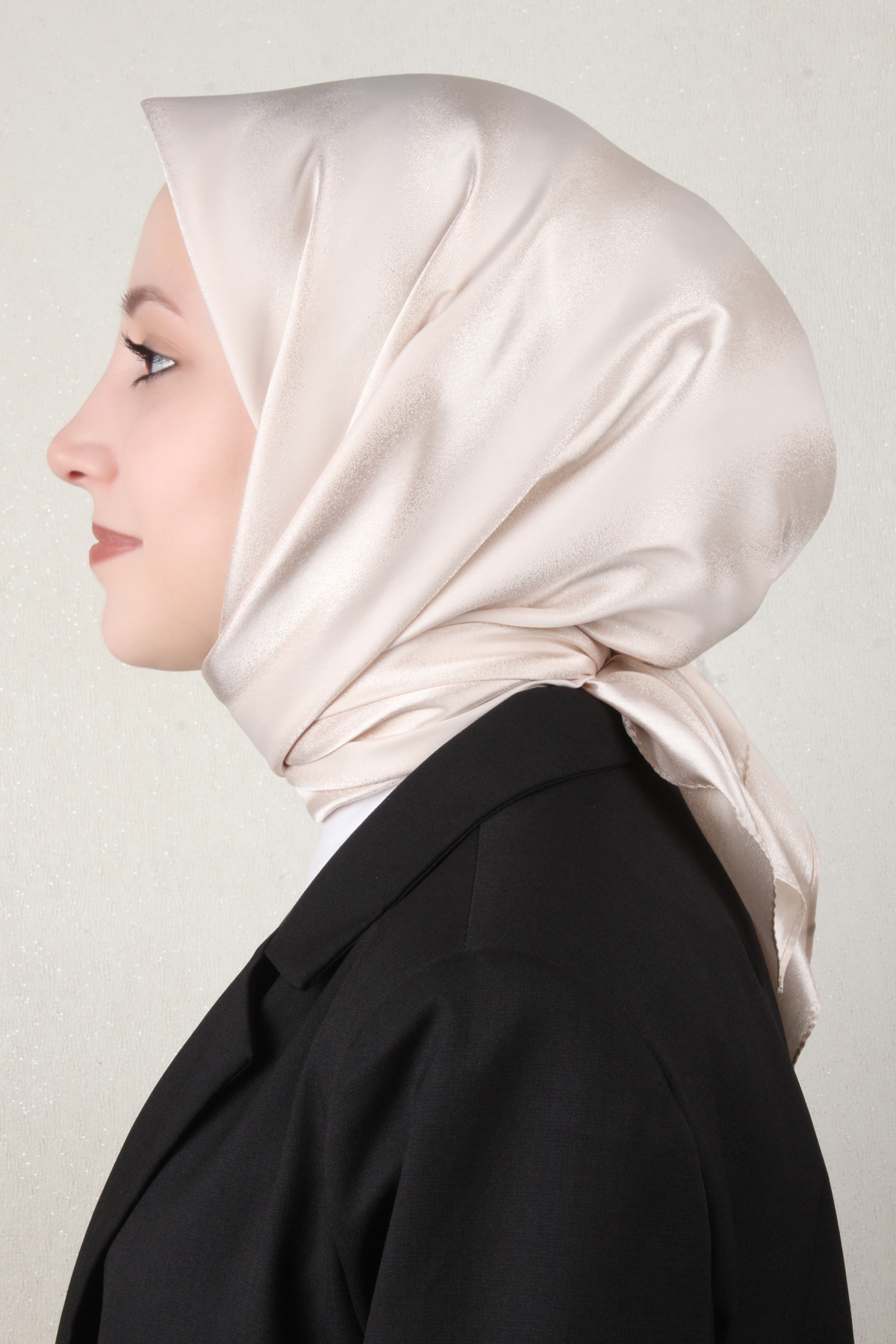 Golden Jakar Eşarp 4135-8 Açık Bej