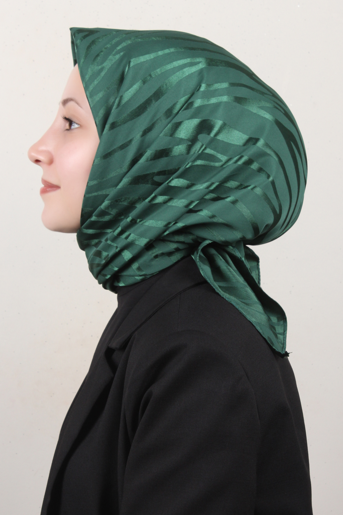 Golden Jakar Eşarp 4136-13 Zümrüt