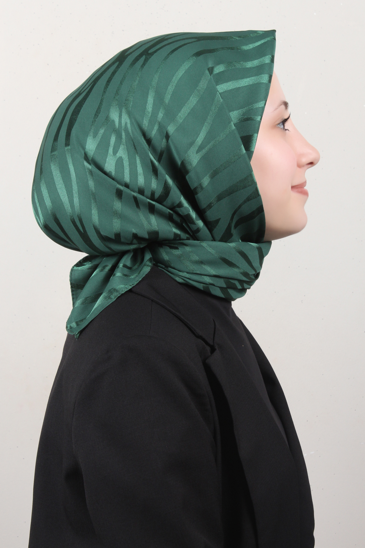 Golden Jakar Eşarp 4136-13 Zümrüt