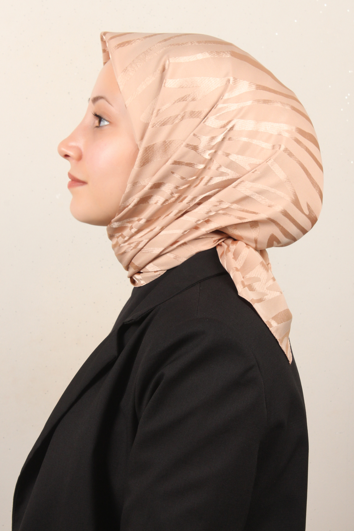 Golden Jakar Eşarp 4136-22 Bej