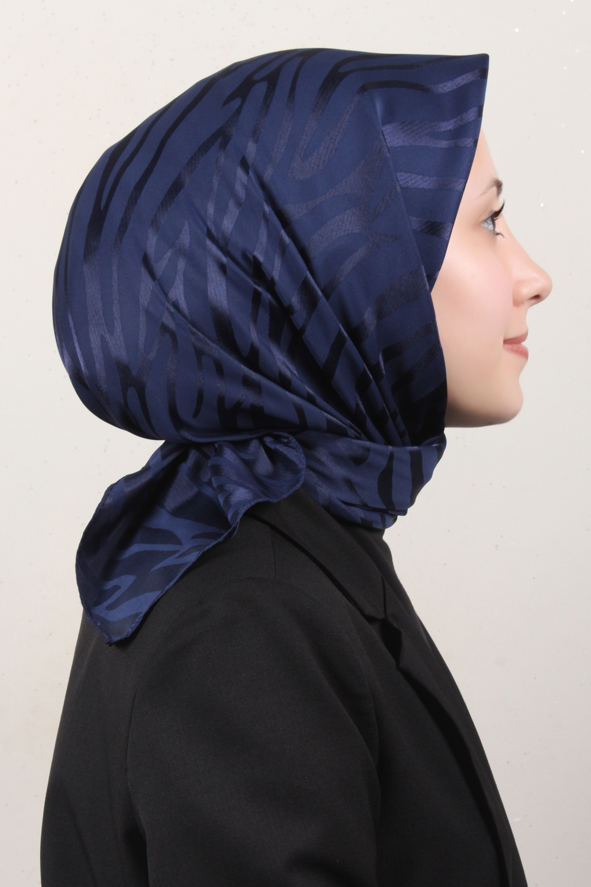Golden Jakar Eşarp 4136-7 Lacivert