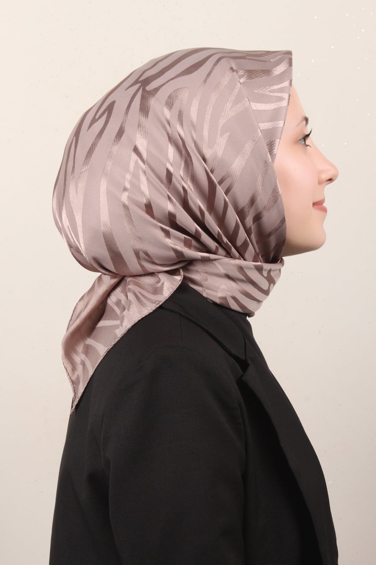 Golden Jakar Eşarp 4136-8 Açık Vizon