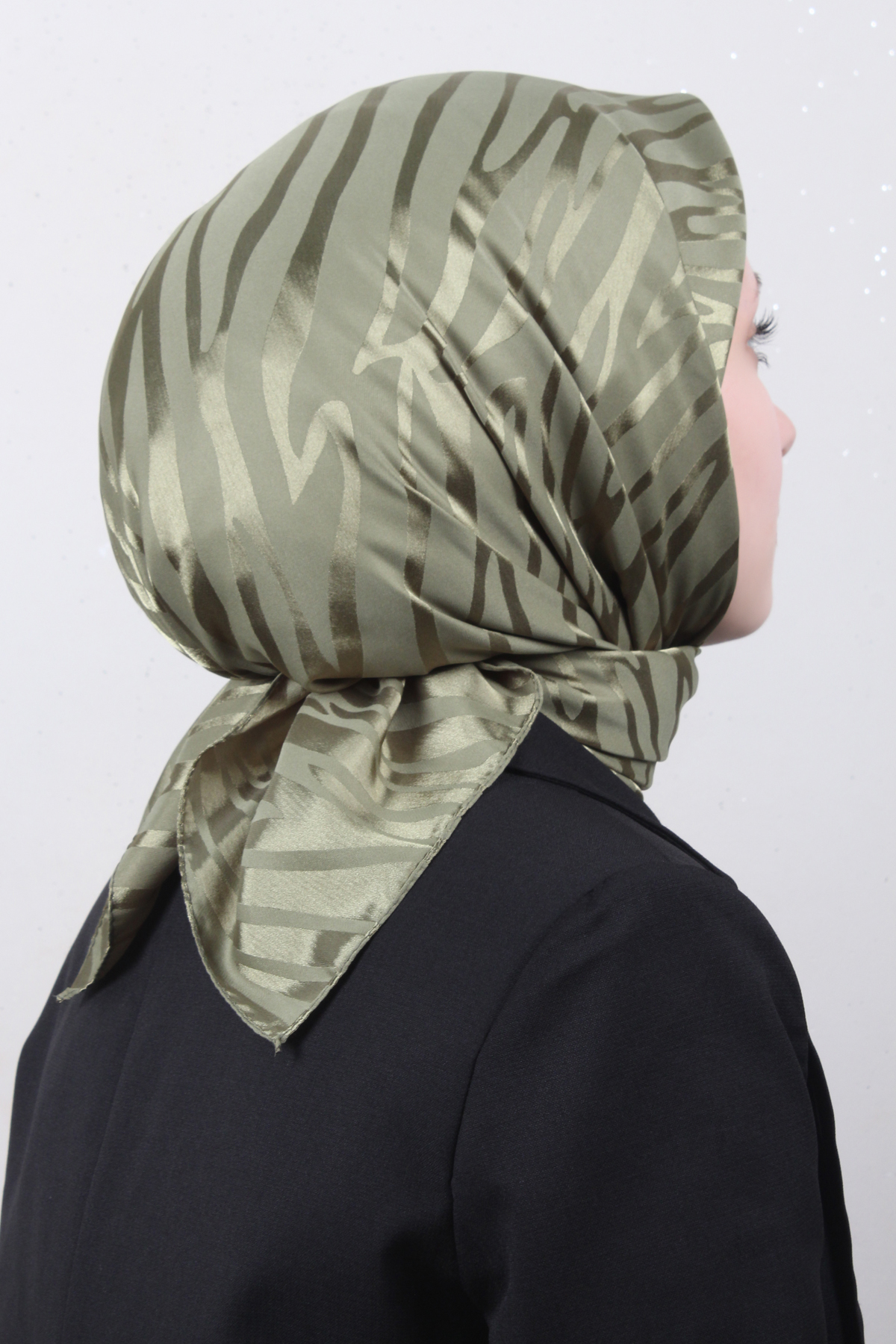 Golden Jakar Eşarp 4136-Haki