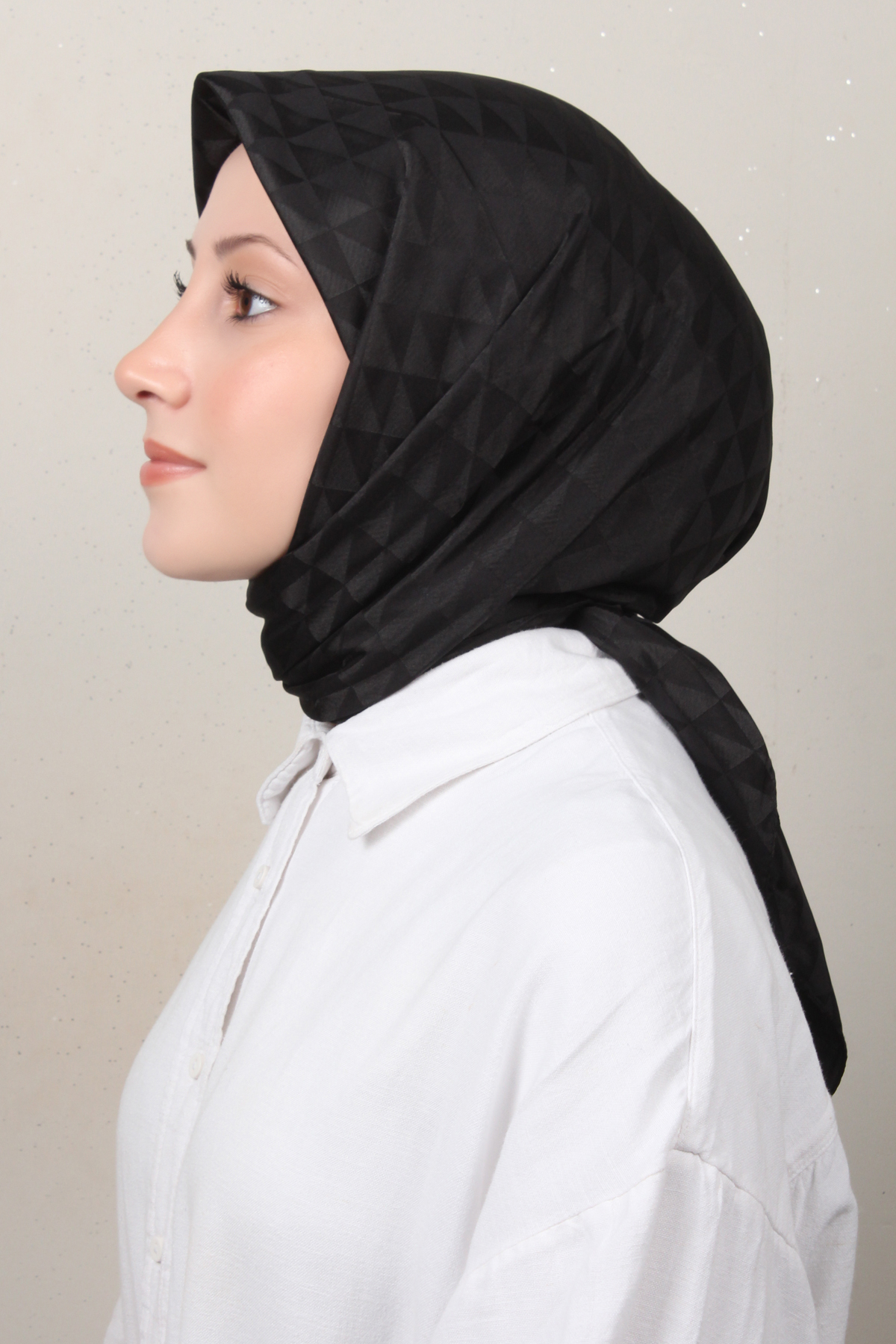 Golden Jakar Eşarp 4138-17 Siyah 
