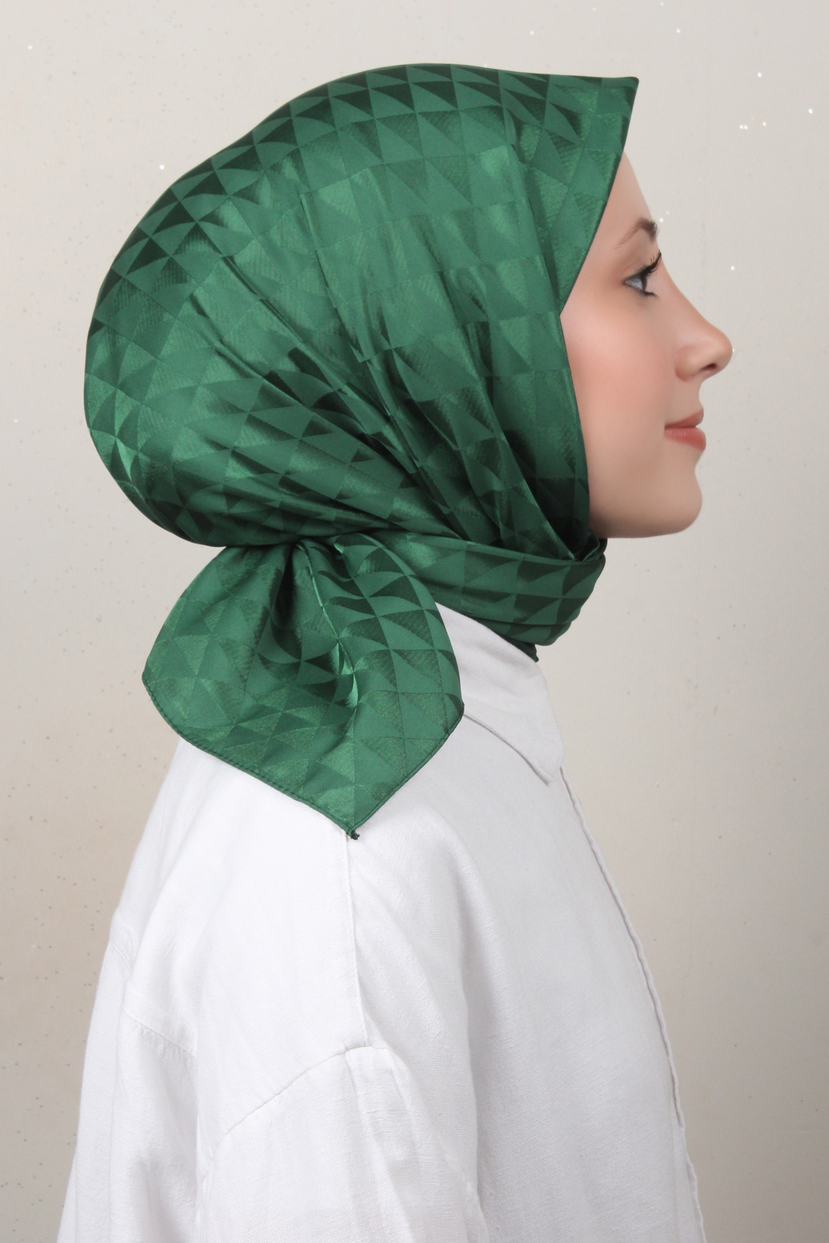 Golden Jakar Eşarp 4138-19 Zümrüt 