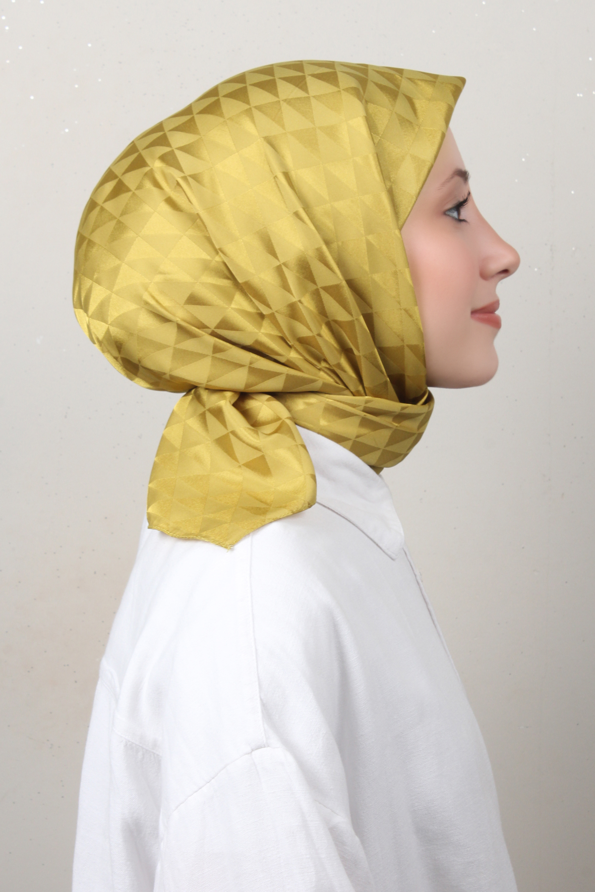 Golden Jakar Eşarp 4138-3 Yağ Yeşili 