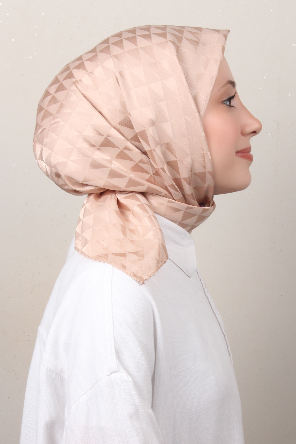 Golden Jakar Eşarp 4138-4 Pudra