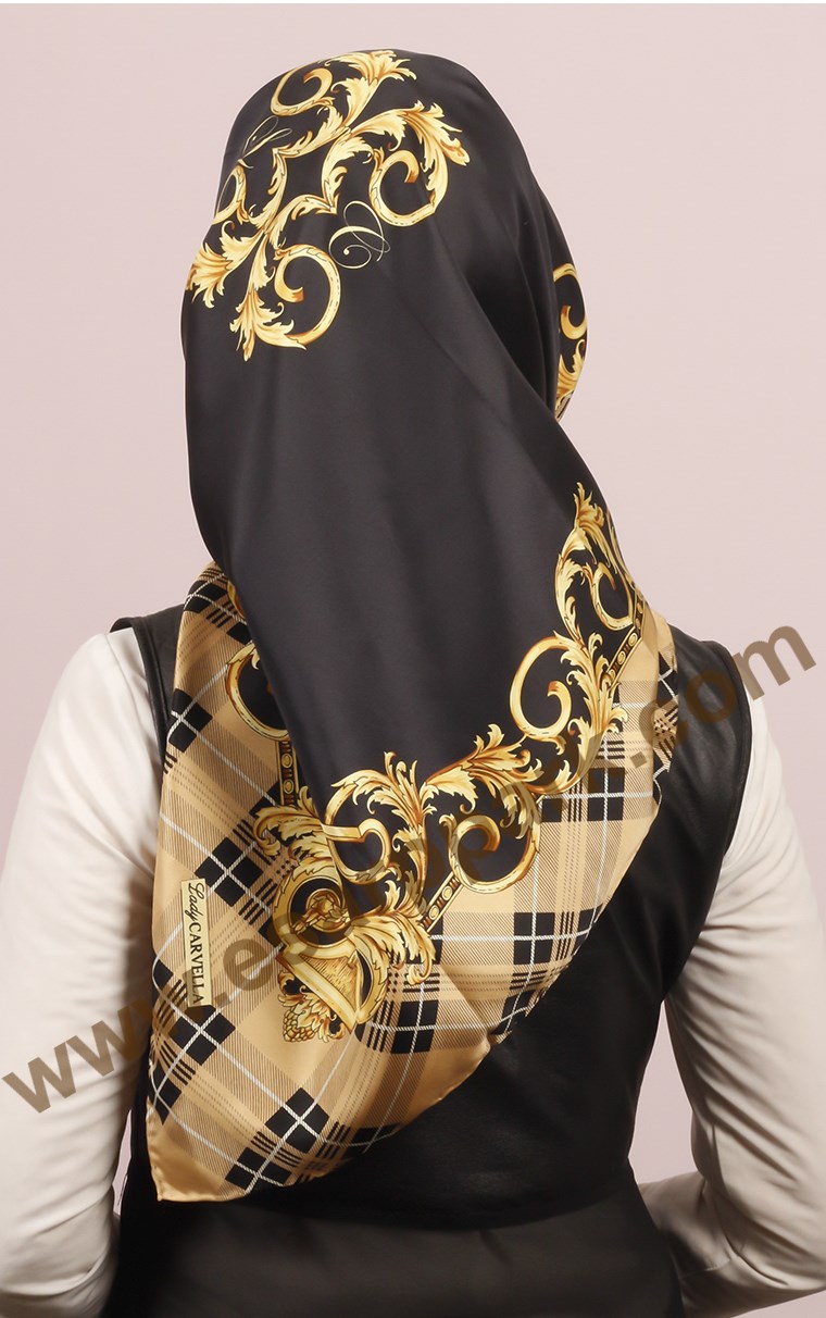 İndirimli İthal İpek Eşarp 1302-2