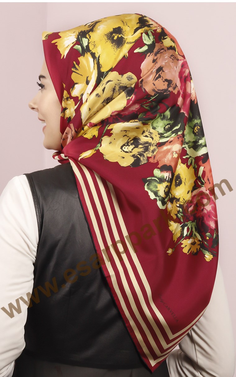 İndirimli İthal İpek Eşarp 1302-23