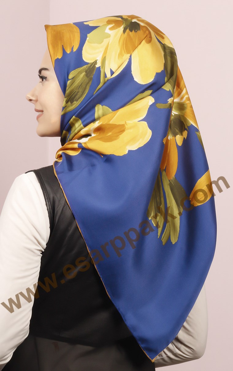 İndirimli İthal İpek Eşarp 1302-24