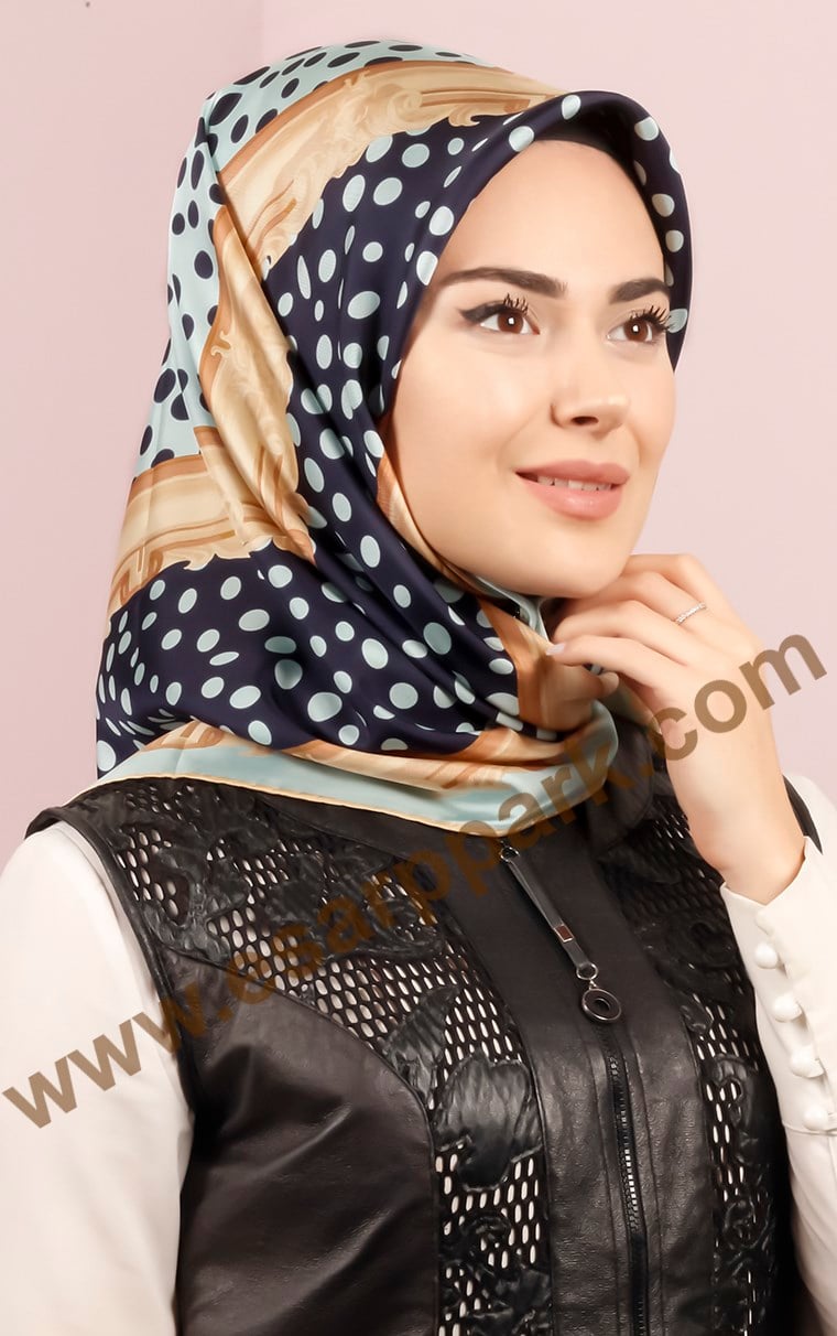 İndirimli İthal İpek Eşarp 1302-28