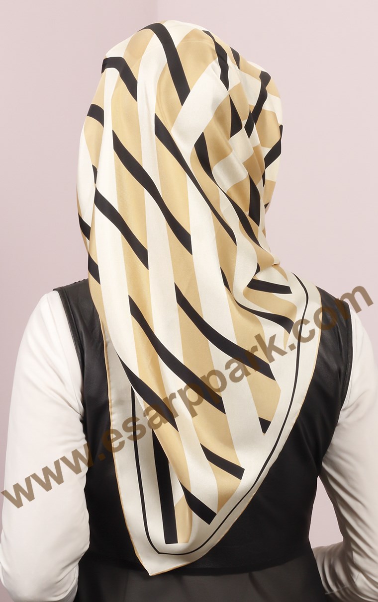 İndirimli İthal İpek Eşarp 1302-37