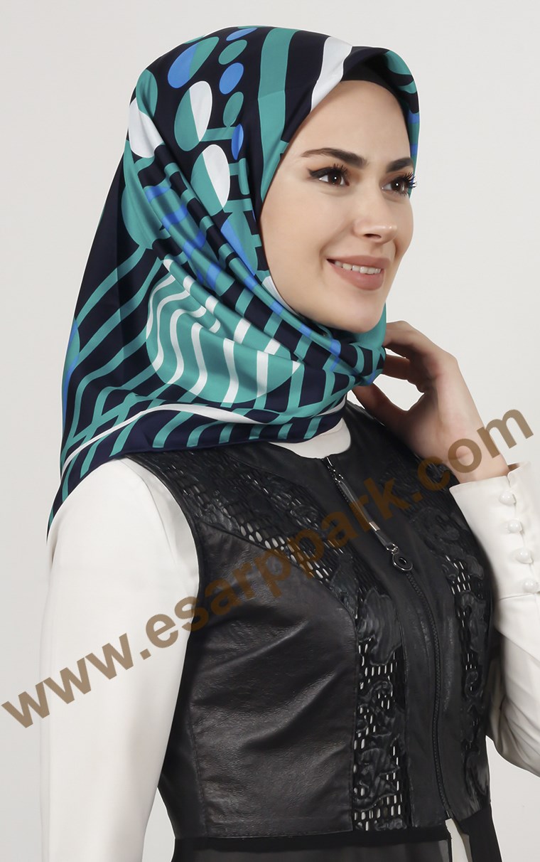 İndirimli İthal İpek Eşarp 1304-3