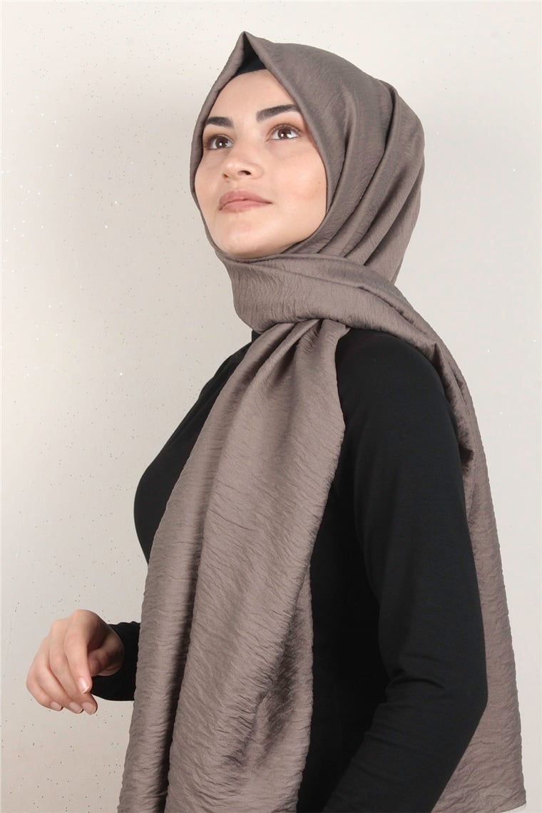 İpeksi Caz Şal 2741-15 Miskli Kahve