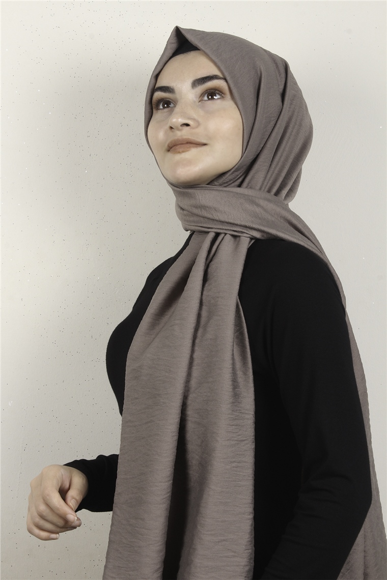 İpeksi Caz Şal 2741-8 Küllü Kahve