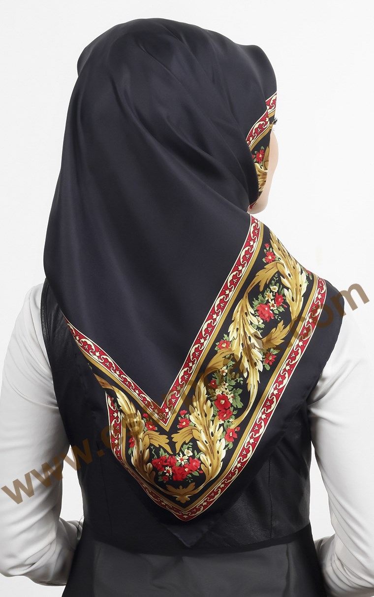 İthal İpek Eşarp 1507-3
