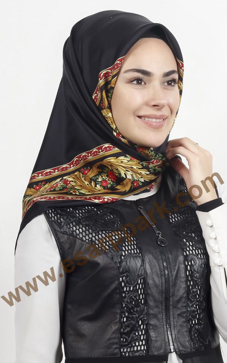 İthal İpek Eşarp 1507-3