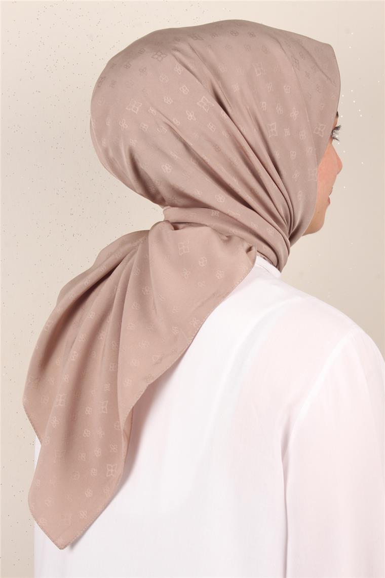 Jakarlı Icon Eşarp 2757-7 Koyu Taş 