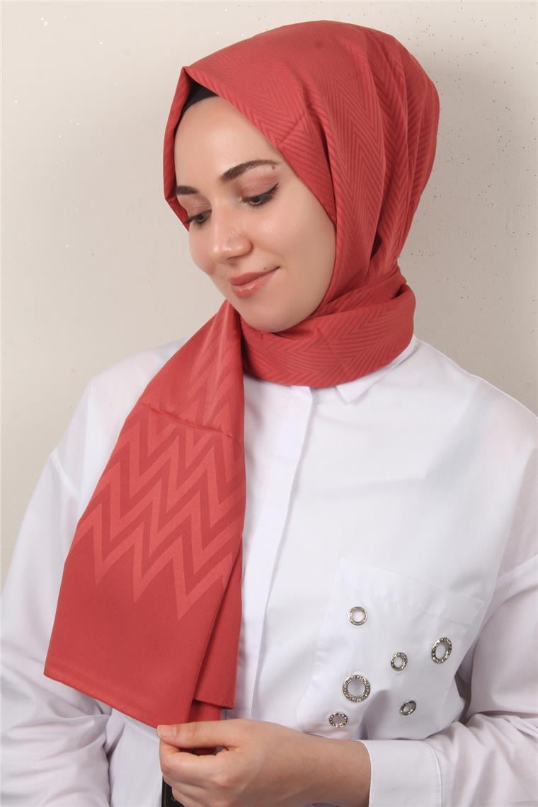 Jakarlı İcon Şal 3101-17 Marsala