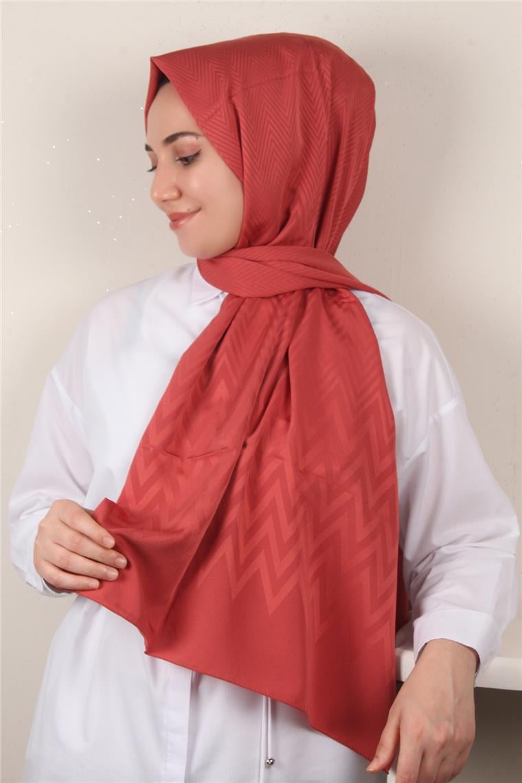 Jakarlı İcon Şal 3101-17 Marsala