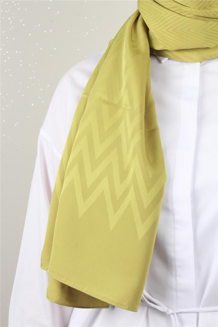 Jakarlı İcon Şal 3101-21 Fıstık Yeşili